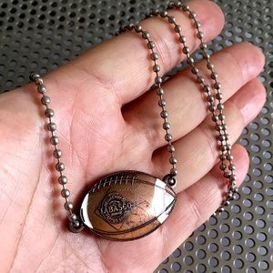 🖤TABASCO💕football necklace